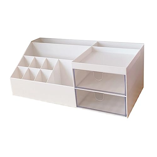SOIMISS Unterteilte Aufbewahrungsbox Mit Kapazität Organisation Box Für Kosmetik Schmuck Dekorative Aufbewahrungsbox Für Schminktisch von SOIMISS
