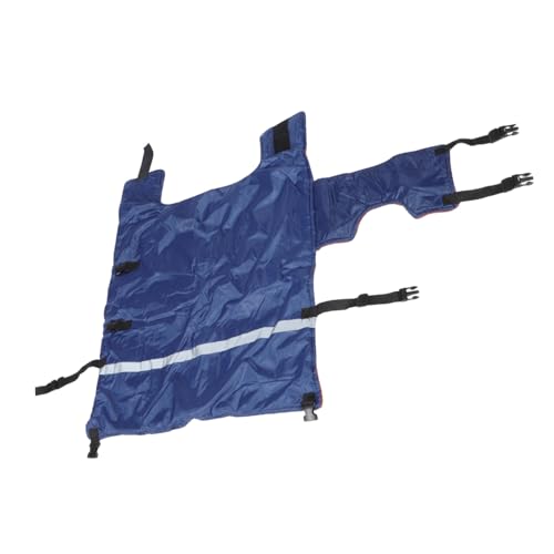 SOIMISS Verdickte Warme Kälberweste aus Wasserdichtem Winddichtem Material mit Praktischen Schnallen Leichtes Hautfreundliches Kalbsmantel für Schutz bei Regen und Langlebig und von SOIMISS