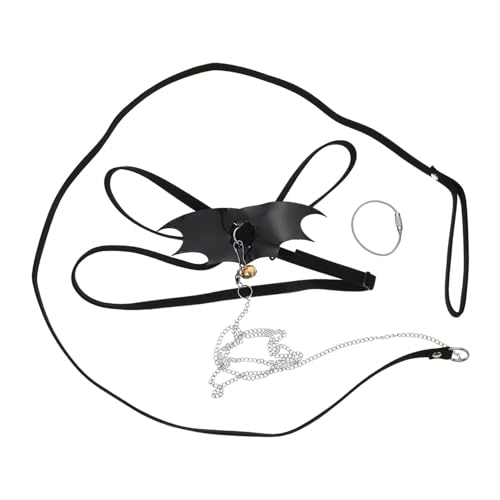 SOIMISS Verstellbare Robuste Eidechsen Leine für Mittelgroße Reptilien Leichtes Geschirr für Bartagamen Geckos und Andere Haustier Echsen Praktisches Traktionsseil für Draußen und von SOIMISS