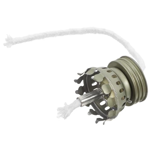 SOIMISS Verstellbarer Kerosinlampen Docht Ersatzteil Kerosin Lampe Dochtbrenner Öllampen Basis für Camping Notfall Beleuchtung Innenräume von SOIMISS