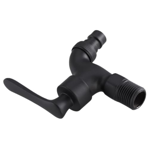 SOIMISS Vintage Waschmaschinen Wasserhahn aus Massivem Kupfer Einzelkaltwasser mit Schnellöffnung Wandmontage Robust und Rostfrei für Waschküche und Mop Pool Anwendungen von SOIMISS