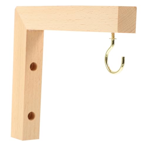 SOIMISS Wall Mounted Beech Wood Plant Hanger Bracket Robust Flower Pot Holder für Garten und Balkon Einfache Befestigung Wetterfest Stabiler Haken für Hängende Pflanzen Laternen SOIMISS Wall Mounted Beech Wood Plant Hanger Bracket Robust Flower Pot Holder für Garten und Balkon Einfache Befestigung Wetterfest Stabiler Haken für Hängende Pflanzen Laternen von SOIMISS