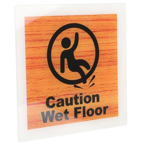 SOIMISS Warnschild Rutschgefahr Acryl Holzoptik Caution Wet Floor Sign für Gewerbe und Restaurant Klare Sichtbarkeit Wetterfest Vielseitig Einsetzbar als Tür Hinweisschild Einfache SOIMISS Warnschild Rutschgefahr Acryl Holzoptik Caution Wet Floor Sign für Gewerbe und Restaurant Klare Sichtbarkeit Wetterfest Vielseitig Einsetzbar als Tür Hinweisschild Einfache von SOIMISS