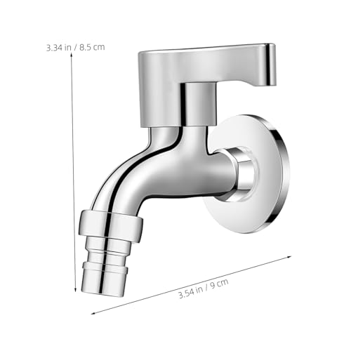 SOIMISS Waschmaschinen Wasserhahn Wandventil mit Glattem Hebel Einfacher Anschluss Hoher Durchfluss Korrosionsbeständig für Garten Waschraum und Außenbereich Geeignet SOIMISS Waschmaschinen Wasserhahn Wandventil mit Glattem Hebel Einfacher Anschluss Hoher Durchfluss Korrosionsbeständig für Garten Waschraum und Außenbereich Geeignet von SOIMISS