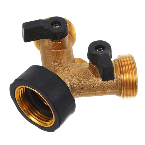 SOIMISS Waschmaschinen Y Verteiler Fach Absperrventil Gartenschlauch Adapter mit Einstellbarem Wasserdruck für Gleichzeitigen Anschluss von Zwei Geräten Einfache Werkzeugfreie SOIMISS Waschmaschinen Y Verteiler Fach Absperrventil Gartenschlauch Adapter mit Einstellbarem Wasserdruck für Gleichzeitigen Anschluss von Zwei Geräten Einfache Werkzeugfreie von SOIMISS