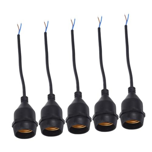 SOIMISS Wasserdichte Lampenfassung Retro Hängelampe Fassung aus Gummi Kupfer Robust für Decken Pendelleuchten Wohnzimmer Schlafzimmer Bar SOIMISS Wasserdichte Lampenfassung Retro Hängelampe Fassung aus Gummi Kupfer Robust für Decken Pendelleuchten Wohnzimmer Schlafzimmer Bar von SOIMISS