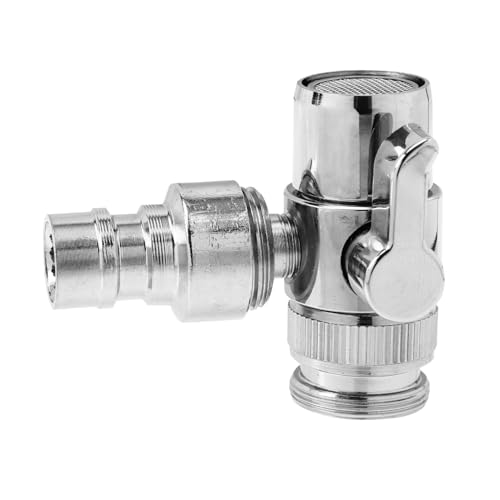 SOIMISS Wasserhahn Adapter Waschmaschine Zulauf Umschaltventil Langlebig Kompakt für Wasserleitung Anschluss SOIMISS Wasserhahn Adapter Waschmaschine Zulauf Umschaltventil Langlebig Kompakt für Wasserleitung Anschluss von SOIMISS