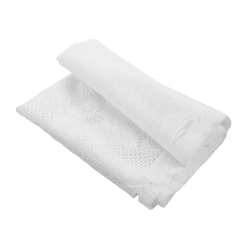 SOIMISS Weiße Spitzen küchengardine Halbtransparenter Kurzvorhang mit Rüschen Eleganter Nordischer Stil Vielseitig als Tür Schrankvorhang Einfache Montage SOIMISS Weiße Spitzen küchengardine Halbtransparenter Kurzvorhang mit Rüschen Eleganter Nordischer Stil Vielseitig als Tür Schrankvorhang Einfache Montage von SOIMISS