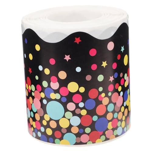 SOIMISS Wellenförmiger Bulletin Board Rahmen Aufkleber Selbstklebend Klassenzimmer Pinnwand Dekoration Schwarz Anpassbarer Rahmen für Tafel Whiteboard und Fenster SOIMISS Wellenförmiger Bulletin Board Rahmen Aufkleber Selbstklebend Klassenzimmer Pinnwand Dekoration Schwarz Anpassbarer Rahmen für Tafel Whiteboard und Fenster von SOIMISS