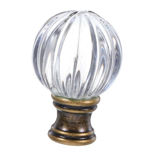 SOIMISS Wellenförmiger Lampenschirm Finial Dekorationsknopf Stabil und Einfach zu Montieren Passend für Stehlampe und Tischlampe Eleganter Lampenaufsatz für Wohnzimmer und Schlafzimmer SOIMISS Wellenförmiger Lampenschirm Finial Dekorationsknopf Stabil und Einfach zu Montieren Passend für Stehlampe und Tischlampe Eleganter Lampenaufsatz für Wohnzimmer und Schlafzimmer von SOIMISS