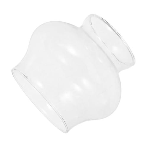 SOIMISS Windfester Kleiner Öllampen glas schirm aus Robustem Klarem Glas Windgeschützt für Petroleum Kerosinlampen Leicht und Transportabel für Outdoor und Zuhause von SOIMISS