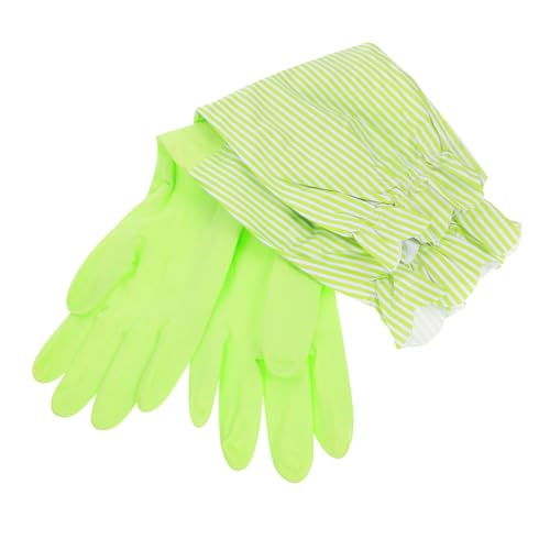 SOIMISS Winterliche Gefütterte Spülhandschuhe Dicke Grüne Küchenhandschuhe mit Blattkante Warme Haushaltshandschuhe für Geschirrspülen Gartenarbeit und Reinigung Langlebiger Schutz für SOIMISS Winterliche Gefütterte Spülhandschuhe Dicke Grüne Küchenhandschuhe mit Blattkante Warme Haushaltshandschuhe für Geschirrspülen Gartenarbeit und Reinigung Langlebiger Schutz für von SOIMISS