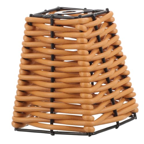 SOIMISS Woven Rattan Lampenschirm Robuste Deckenleuchte im Rustikalen Design Installieren für Schlafzimmer Wohnzimmer und Küche Langlebig und SOIMISS Woven Rattan Lampenschirm Robuste Deckenleuchte im Rustikalen Design Installieren für Schlafzimmer Wohnzimmer und Küche Langlebig und von SOIMISS