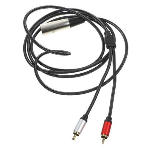 SOIMISS Xlr Audio Adapterkabel Hochwertiges Mikrofon Kabel mit Stabilem Signal Störungsfrei Kompatibel für Mischpult Audioanlage Car Audio und Professionelle Soundübertragung von SOIMISS