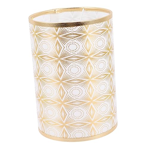 SOIMISS Zylindrischer Lampenschirm Stoff Elegantes Design für Hängelampe Lampenzubehör Goldene Punkte Dekorativer Lampenschutz für Tisch und Deckenleuchten SOIMISS Zylindrischer Lampenschirm Stoff Elegantes Design für Hängelampe Lampenzubehör Goldene Punkte Dekorativer Lampenschutz für Tisch und Deckenleuchten von SOIMISS