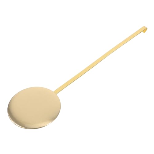 SOIMISS für Wanduhr Goldfarbene Uhr Pendelstab DIY Quarzuhr Zubehör Geräuschlos Langlebig Ersatzteil für Wanduhren Klassische Farbe Einfache Montage von SOIMISS