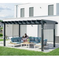 Aluminium Pavillon Yamba Pergola 1016 Anthrazit 495x295x253 cm - Sojag von SOJAG