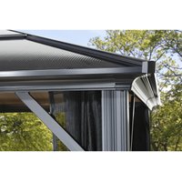 Sojag - Pavillon Castel 10x12 bronze 298 x 362 x 283 cm (l x b x h) Aluminium von SOJAG