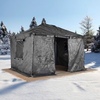 SOJAG Winterabdeckplane, grau, geeignet für: Pavillon 10x14 von SOJAG