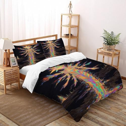 SOJFGSNAJ Alte Kreaturen Bettwäsche Damen Kinder Mädchen Wendebettwäsche Für Einzelbett - Bettbezug -Bettdeckenbezug Set Mit Reißverschluss Super King（260x220cm） von SOJFGSNAJ