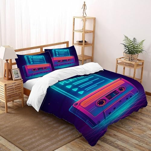 SOJFGSNAJ Aufzeichner Bettwäsche Damen Kinder Mädchen Wendebettwäsche Für Einzelbett Bettwäsche Aus Microfaser Bettbezug Mit Kissenbezug King（220x240cm） von SOJFGSNAJ