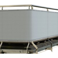 Sol Royal SolVision PES Balkonumspannung PB2 500x90cmGrau von SOL ROYAL