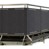 Sol Royal - SolVision hdpe Balkonumspannung HB2 500x90cm Anthrazit von SOL ROYAL