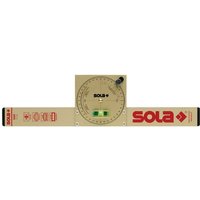 Sola - Neigungswasserwaage nam 50 t 50 cm Aluminium gold mit Magnet von SOLA