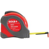 SOLA Taschenrollbandmaß BIG T L.5m B.19mm mm/cm EG I Ku.Stopptaste von SOLA
