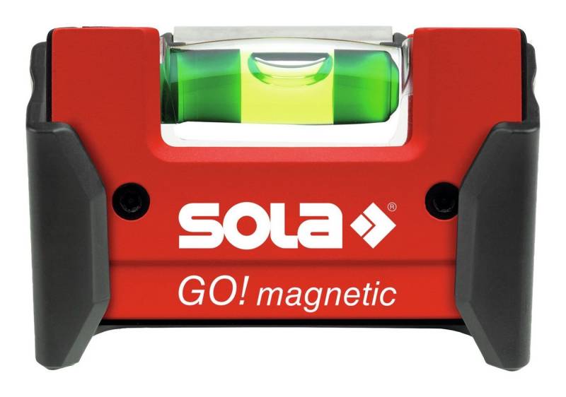 SOLA Wasserwaage, Magnet-Mini Go Magnet Clip 7,5 cm von SOLA