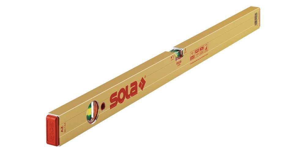 SOLA Wasserwaage Wasserwaage AZ 60 cm Aluminium gold 0,5 mm/m von SOLA