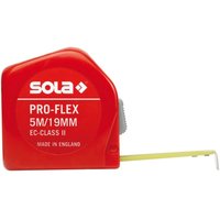 Taschenbandmaß Pro-Flex 3mx13mm gelb Sola von SOLA