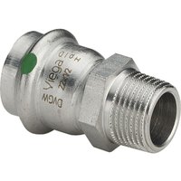 Sola - viega Übergangsstück ag Sanpress Inox Edelstahl 42mmx1 1/2' von SOLA