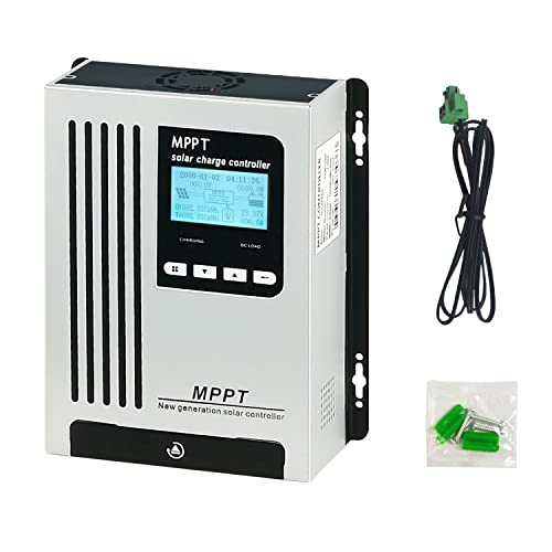 SOLAFANS 96V 55A MPPT Solarladeregler 48V 60V 72V Solar Reaktivierung Einer leeren Batterie DC180V PV Input 5500W for Off Gird Solar System Sealed Gel AGM Flooded Lithium Battery von SOLAFANS