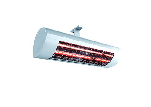 ETHERMA SOLAMAGIC® Basic Infrarotstrahler, 1400 W, Terrassenstrahler, Maße (LxBxH): 444x144x110mm, Farbe: titan, SM-BASIC-1400-T von Solamagic