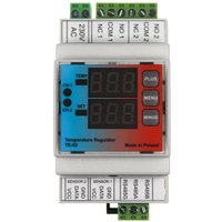 Kaiser Electronics - TE-02 Digitales Zweikanal oder Doppelthermostat RS485 Modbus fähig von KAISER ELECTRONICS