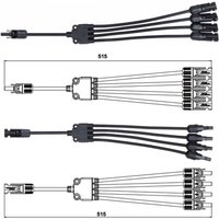 Pv-y Verteiler Kabel MC4 4er paar von SOLAR+MORE