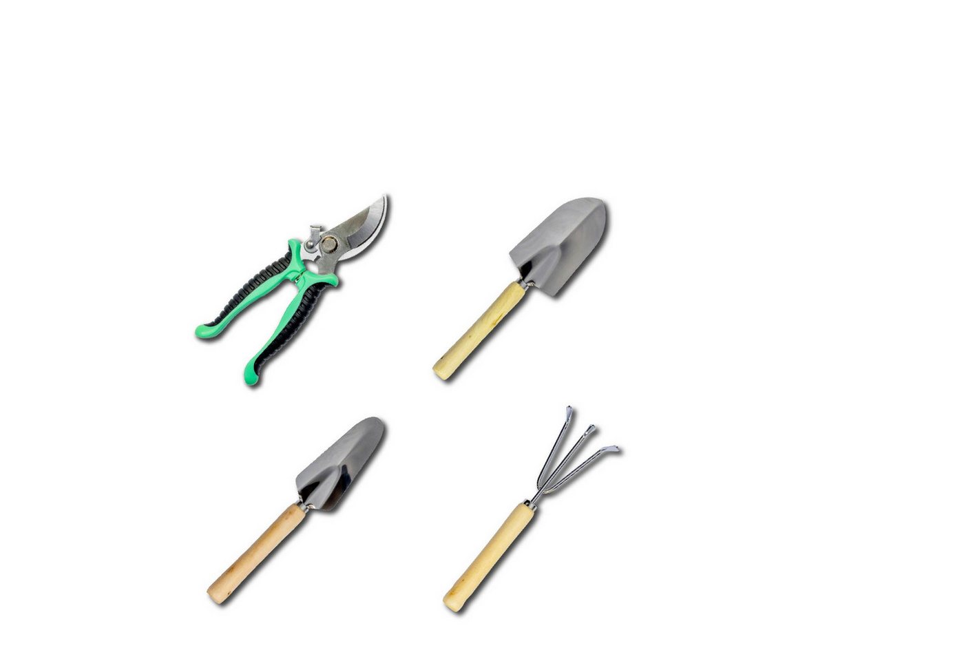 SOLAR-HOOK etm Gartenpflege-Set Gartengeräte Set für die Gartenbau, Gartenwerkzeuge, Gartenpflege Set 6-teilig mit Tasche von SOLAR-HOOK etm