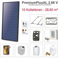 Solarbayer ® - Solarbayer PremiumPlusAL Solarpaket 10 Ziegel Bruttofläche 28,60 m² vertikal von SOLARBAYER®