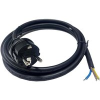 4M Gummikabel H07RN-F 3x1,5mm, Photovoltaik-AC-Kabel mit Schuko-Stecker (cee 7/7) für Mikrowechselrichter APsystems Hoymiles Deye Envertech - Solarsys von SOLARSYS