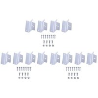 Solartronics - 1-4er set Solarmodul Halterung Befestigung Montagewinkel Aluminium z Winkel Solar Panel Wand Dach 3xSET von SOLARTRONICS