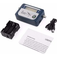 KZQ Signal Finder - Digitales Signal Satelliten-TV-Antenne Terrestrische TV-Antenne mit Kompass-TV-Empfangssystemen von SOLEIL