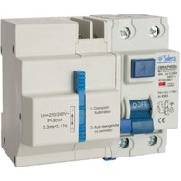 2P 40A 30Ma AC-Differenzialschalter mit automatischer Wiederverbindung nach 3 Mal (in Schrumpffolie verpackt) Solera E3/02876 von SOLERA