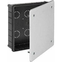 Box 200x200x65 weiße Deckelschrauben von SOLERA