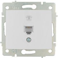 RJ11 Unterputz Telefondose, 83x81mm E3/42965 Platte RJ11 Unterputz Telefondose, 83x81mm E3/42965 Platte von SOLERA