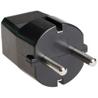 Schuko-Stecker 16A 250V t/tl 4,8mm Schwarz Solera 6428N Schuko-Stecker 16A 250V t/tl 4,8mm Schwarz Solera 6428N von SOLERA