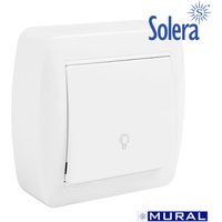 Lichtschalter der Serie mural 10A 250V Solera MUR04U von SOLERA