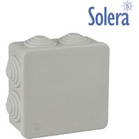 Unterwassergehäuse 90x90x40mm mit Druckverschluss Solera 604 von SOLERA