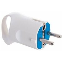 Schuko-Stecker 4,8 mm 16 a 250 v t/tl weiß mit Ring für einfache Extraktion Solera 6566 a von SOLERA