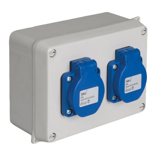Sondermontage 816 + 2 Schuko-Buchse 2P + TT 16A SOLERA 816-5 Sondermontage 816 + 2 Schuko-Buchse 2P + TT 16A SOLERA 816-5 von SOLERA